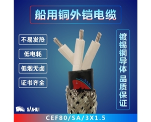船用銅外鎧電纜